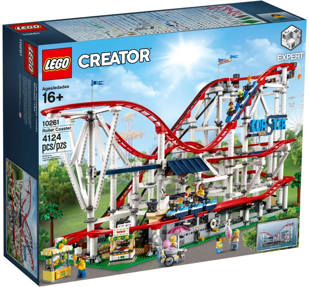 Experiencias de parque de diversiones en tu casa: Descubre el set LEGO® Creator Expert Montaña rusa 10261 LEGO® - CoffeeBrick.it