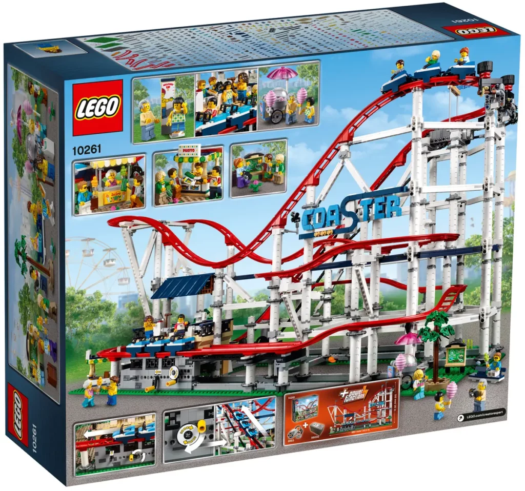 Erleben Sie Luna-Park-Abenteuer bei Ihnen zu Hause: Entdecken Sie das LEGO® Creator Expert Achterbahn 10261 LEGO® - CoffeeBrick.it