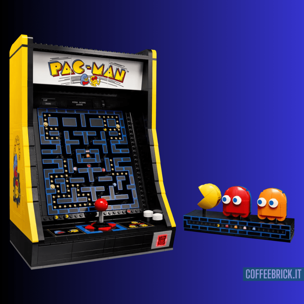 Erwecken Sie Erinnerungen an Spiele aus der Vergangenheit mit dem zeitlosen LEGO® Icons PAC-MAN Spielautomat 10323 LEGO® - CoffeeBrick.it