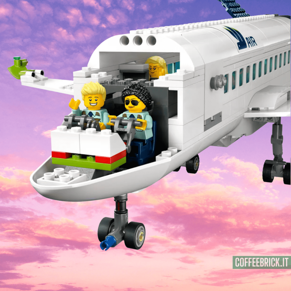 Erkunden wir den Himmel mit dem Passagierflugzeug 60367 LEGO®: Ein aufregendes Blockabenteuer - CoffeeBrick.it