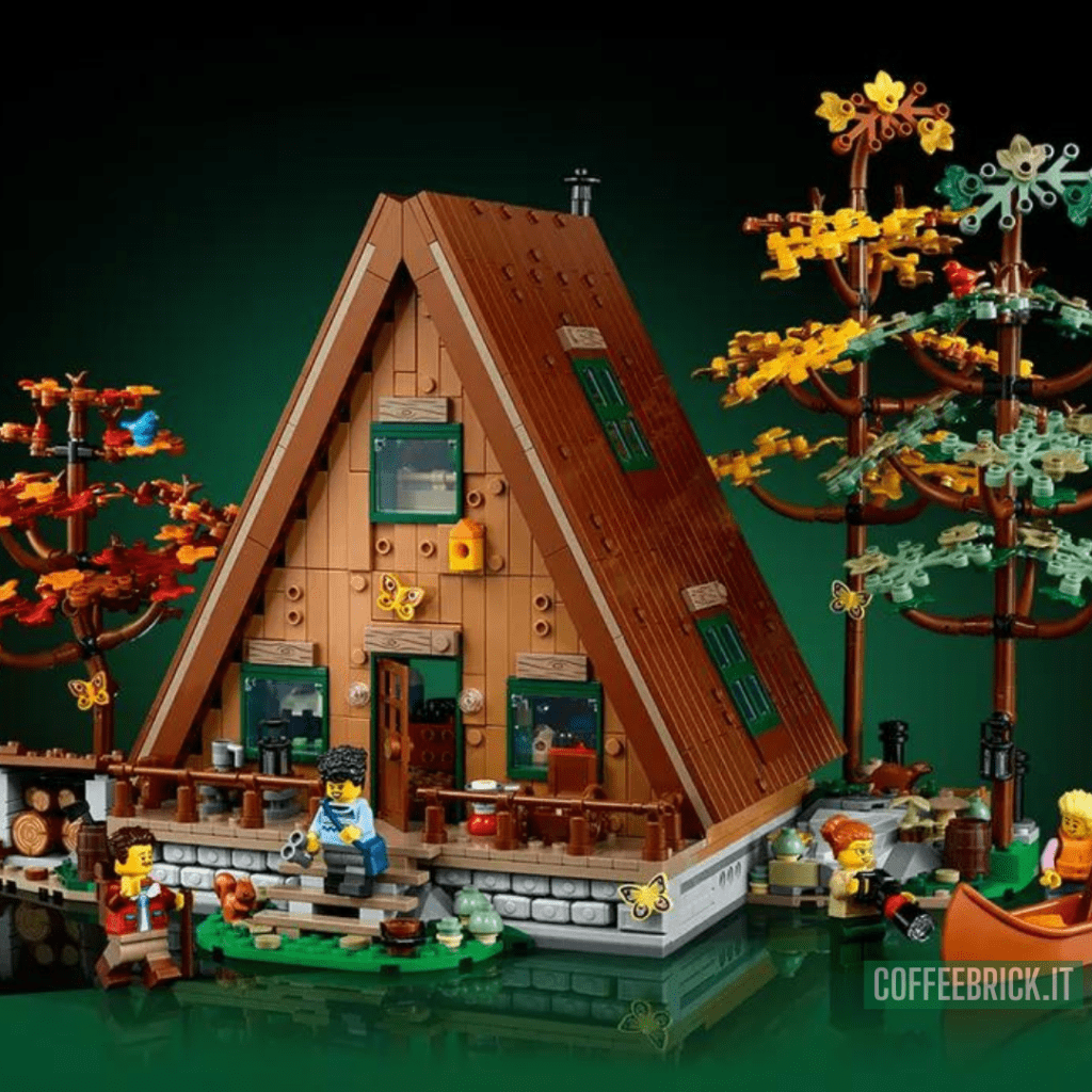 Explora la Vida Rural con el Set Cabaña en A 21338 LEGO®: Una Obra Maestra para Construir y Exhibir - CoffeeBrick.it