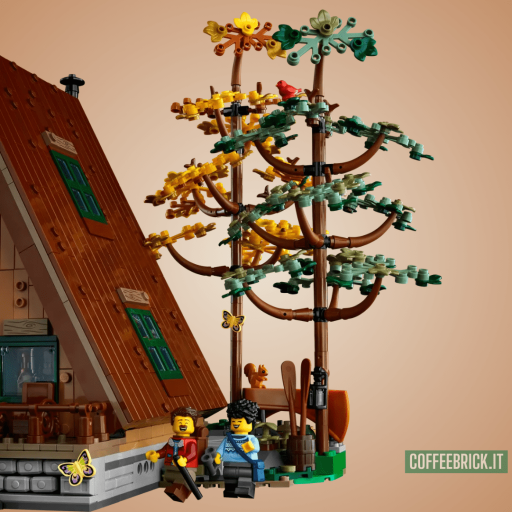 Explore Rural Life with the A-Frame Cabin 21338 LEGO® Set: A Masterpiece to Build and Display - CoffeeBrick.it
