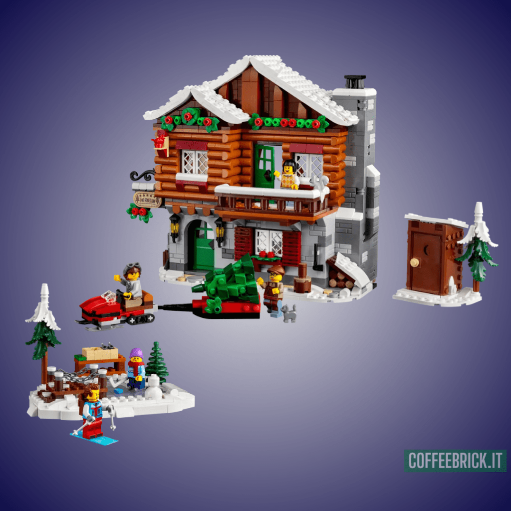 Le chalet alpin 10325 LEGO® : Le Cadeau Parfait pour Créer une Ambiance Hivernale Accueillante - CoffeeBrick.it