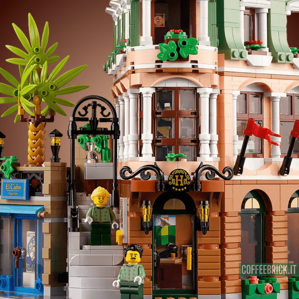 Esperienza di Lusso e Divertimento Assicurato a Portata di Mano: Scopri il Boutique Hotel 10297 LEGO® - CoffeeBrick.it