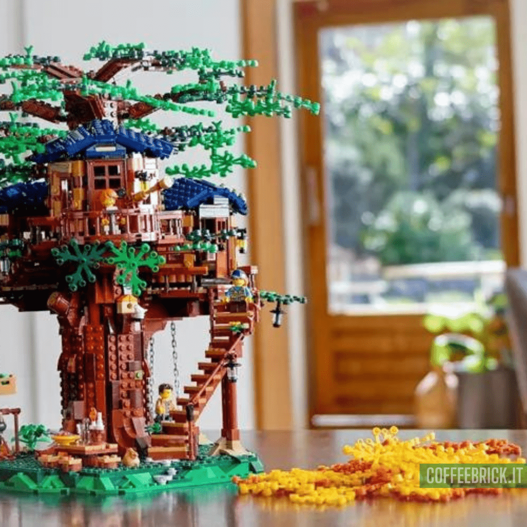 Erkunde das Abenteuer mit dem wunderbaren Baumhaus 21318 LEGO® Set mit 3036 Teilen! - CoffeeBrick.it