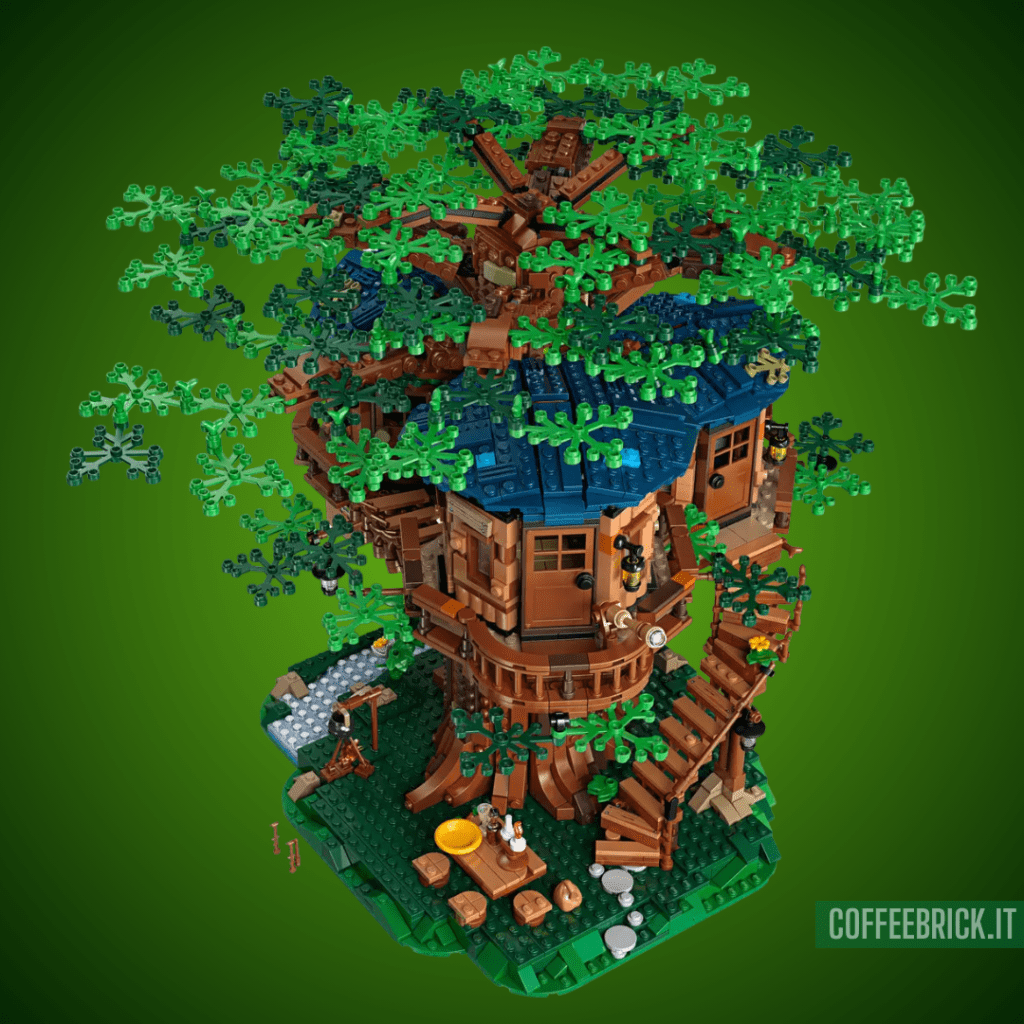 Explorez l'aventure avec le merveilleux ensemble de La cabane dans l’arbre 21318 LEGO® de 3036 pièces ! - CoffeeBrick.it