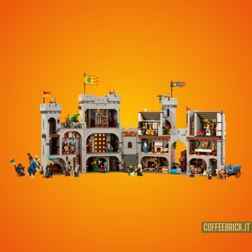 Erkunde die Vergangenheit mit dem Burg der Löwenritter 10305 LEGO®: Eine Geschichte von Abenteuer und kreativem Engagement - CoffeeBrick.it