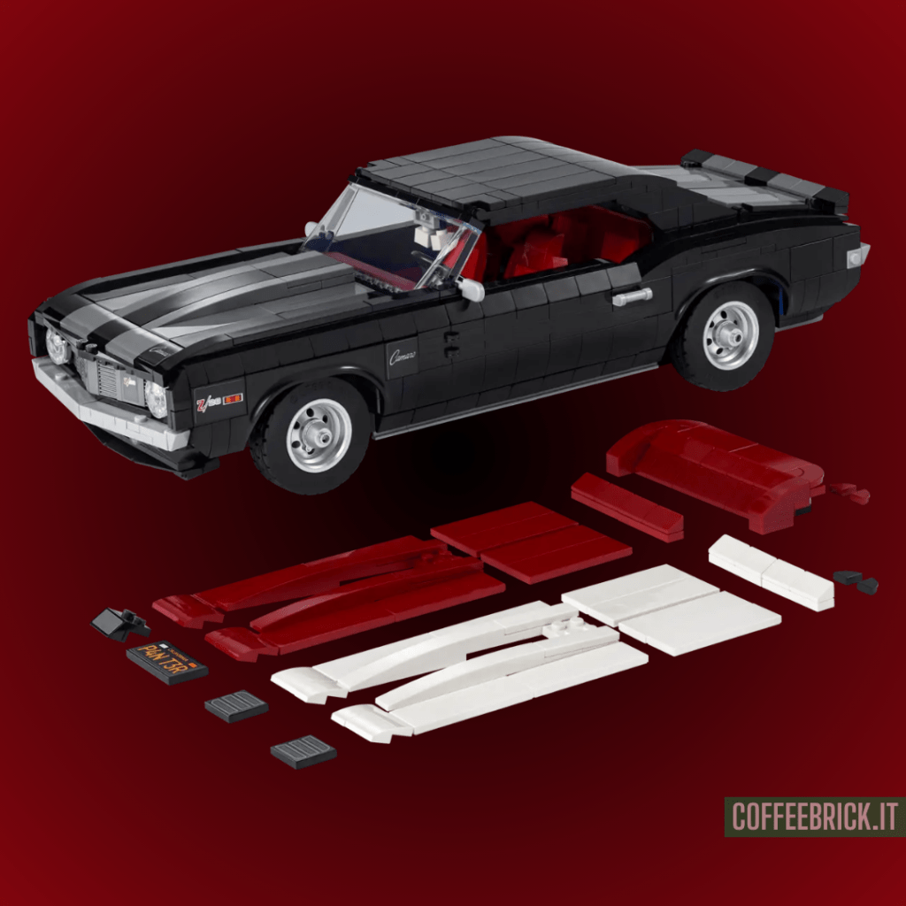 Explora el pasado con elegancia: El set Chevrolet Camaro Z28 10304 de LEGO® con 1456 piezas - CoffeeBrick.it