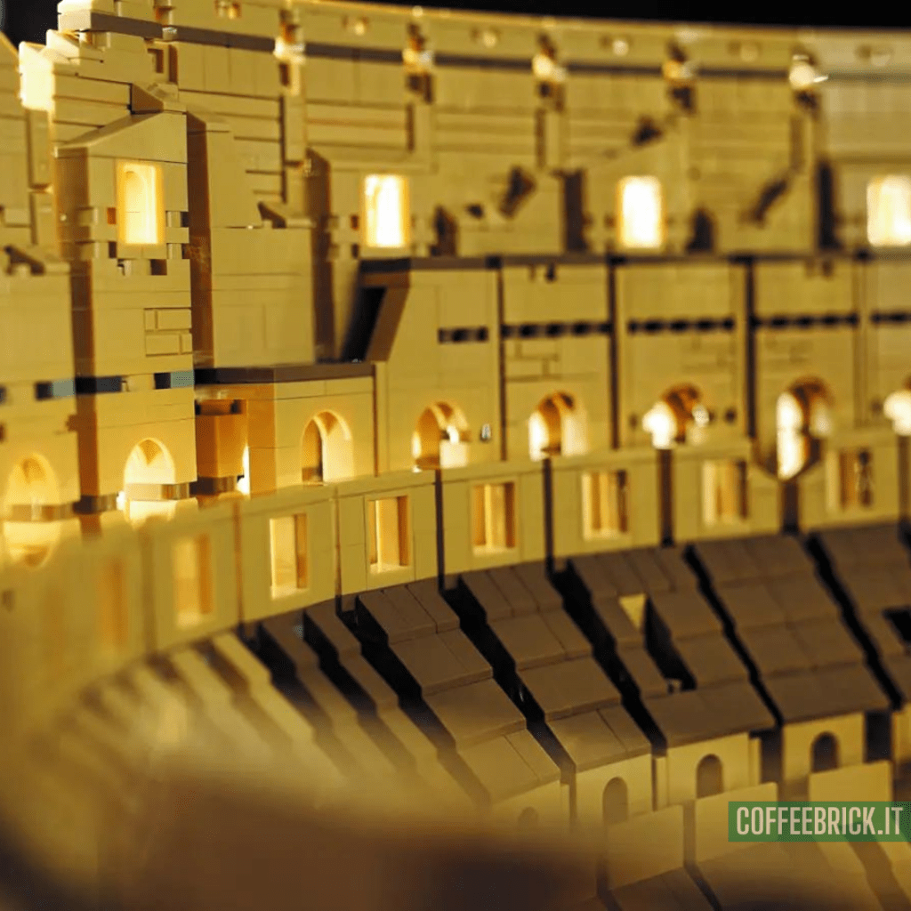 Baue die Pracht Roms mit dem beeindruckenden Set Kolosseum 10276 LEGO® mit 9036 Teilen - CoffeeBrick.it