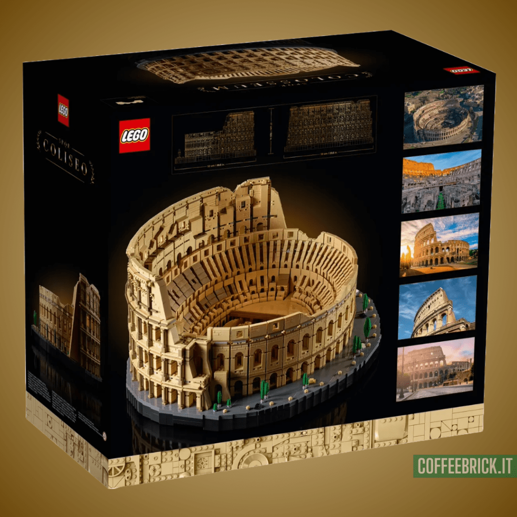 Construye la Majestuosidad de Roma con el Extraordinario Set Coliseo 10276 LEGO® de 9036 Piezas - CoffeeBrick.it