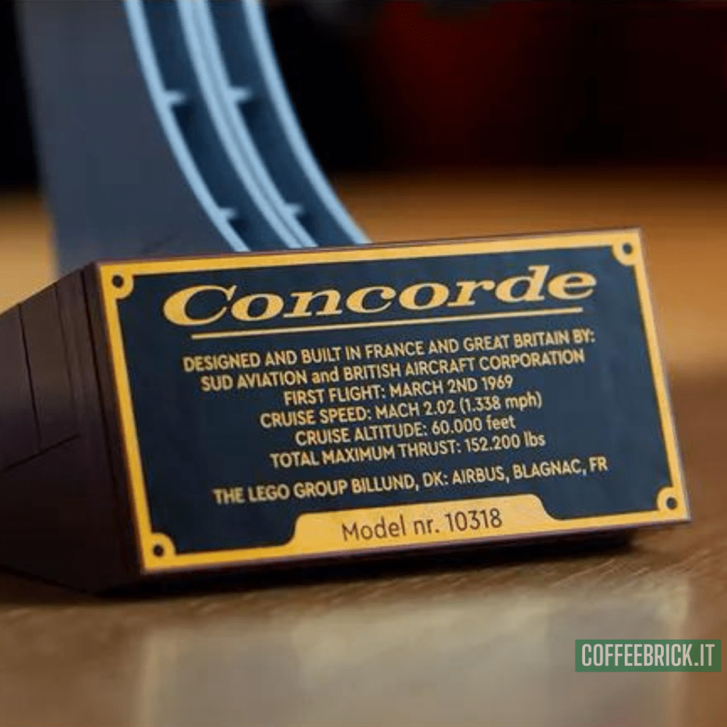 Explorez les Cieux Supersoniques : Le Merveilleux Ensemble Le Concorde 10318 LEGO® pour Adultes à ne pas Manquer - CoffeeBrick.it