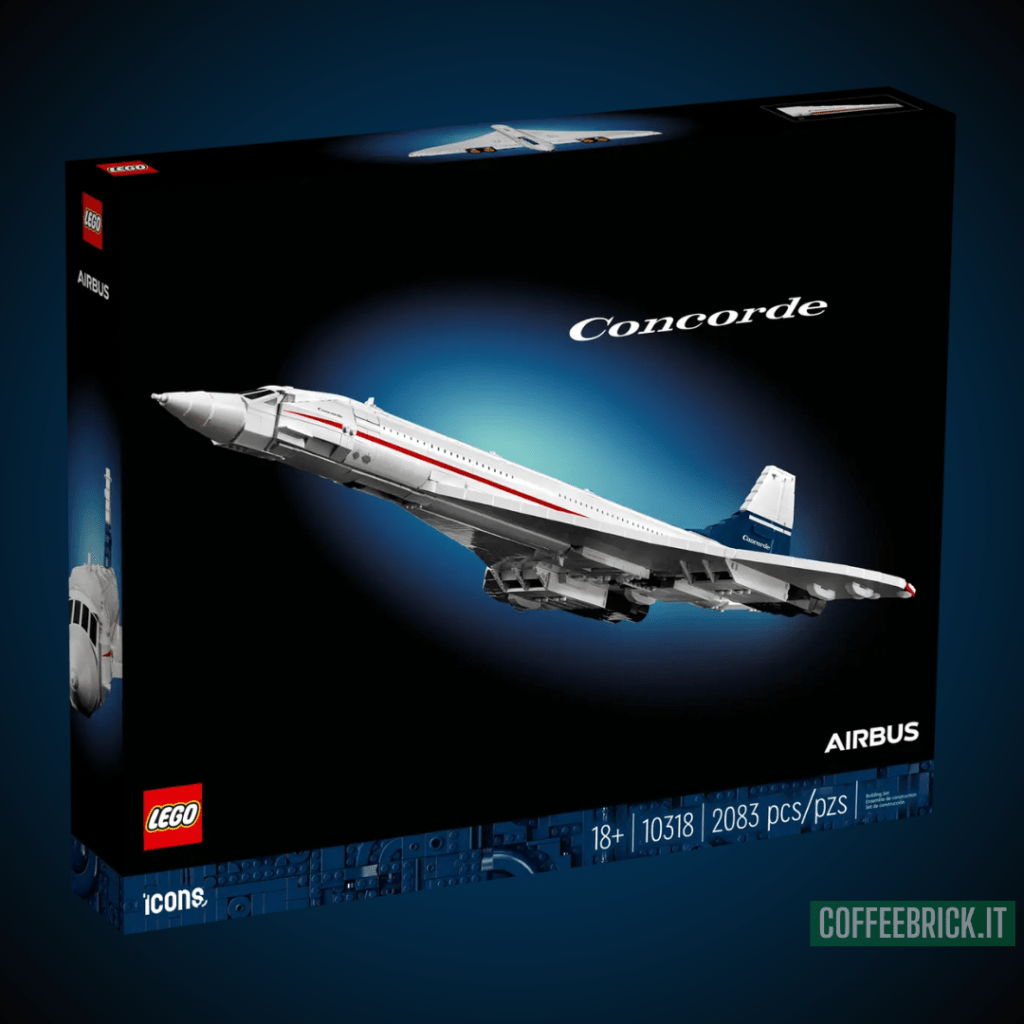 Explora los Cielos Supersónicos: El Maravilloso Set Concorde 10318 LEGO® para Adultos que no Debes Perderte - CoffeeBrick.it