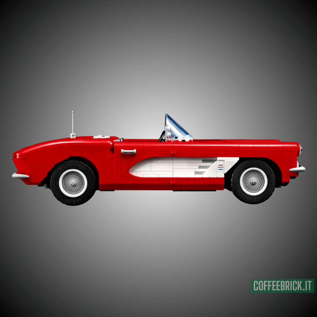 Explorons la Nostalgie avec l'Ensemble Corvette C1 10321 LEGO® : La Chevrolet Corvette C1 de 1961 en 1210 Pièces ! - CoffeeBrick.it