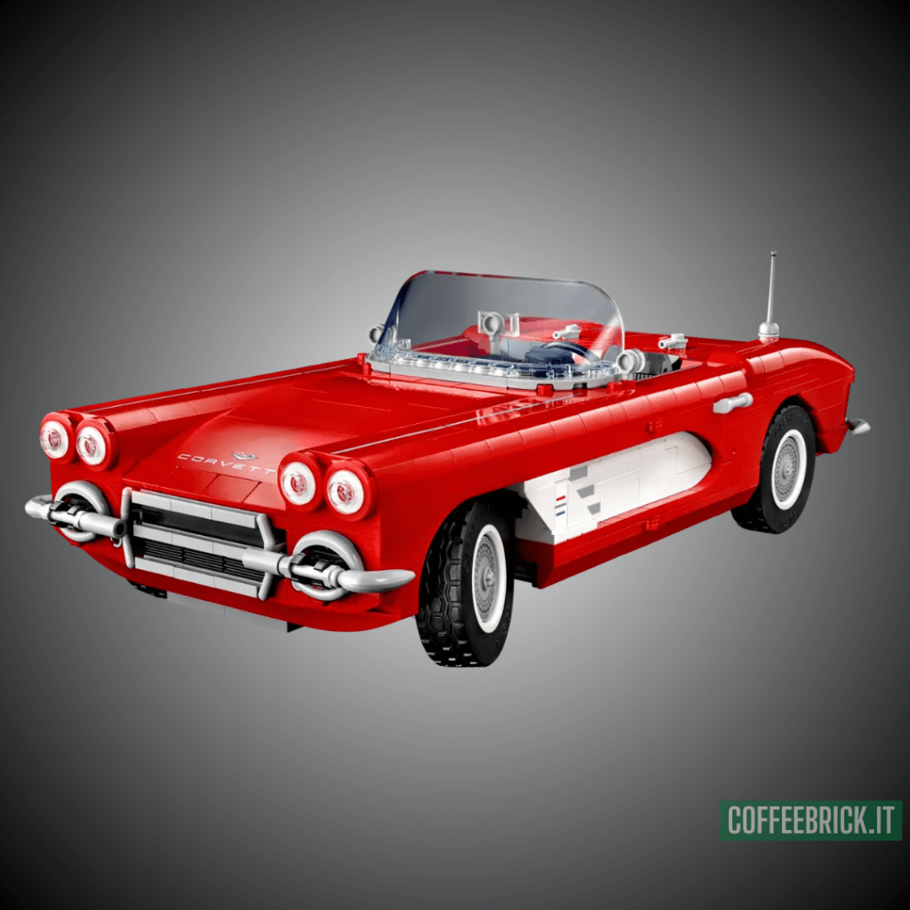 Explorons la Nostalgie avec l'Ensemble Corvette C1 10321 LEGO® : La Chevrolet Corvette C1 de 1961 en 1210 Pièces ! - CoffeeBrick.it