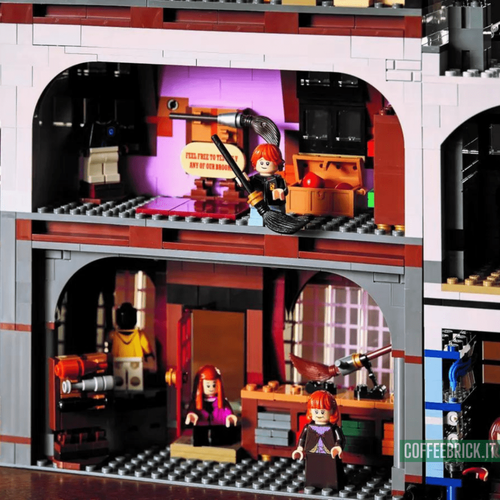 Découvrez la Magie d'Harry Potter™ avec le Merveilleux Set de Le Chemin de Traverse 75978 LEGO® de 5544 Pièces - CoffeeBrick.it