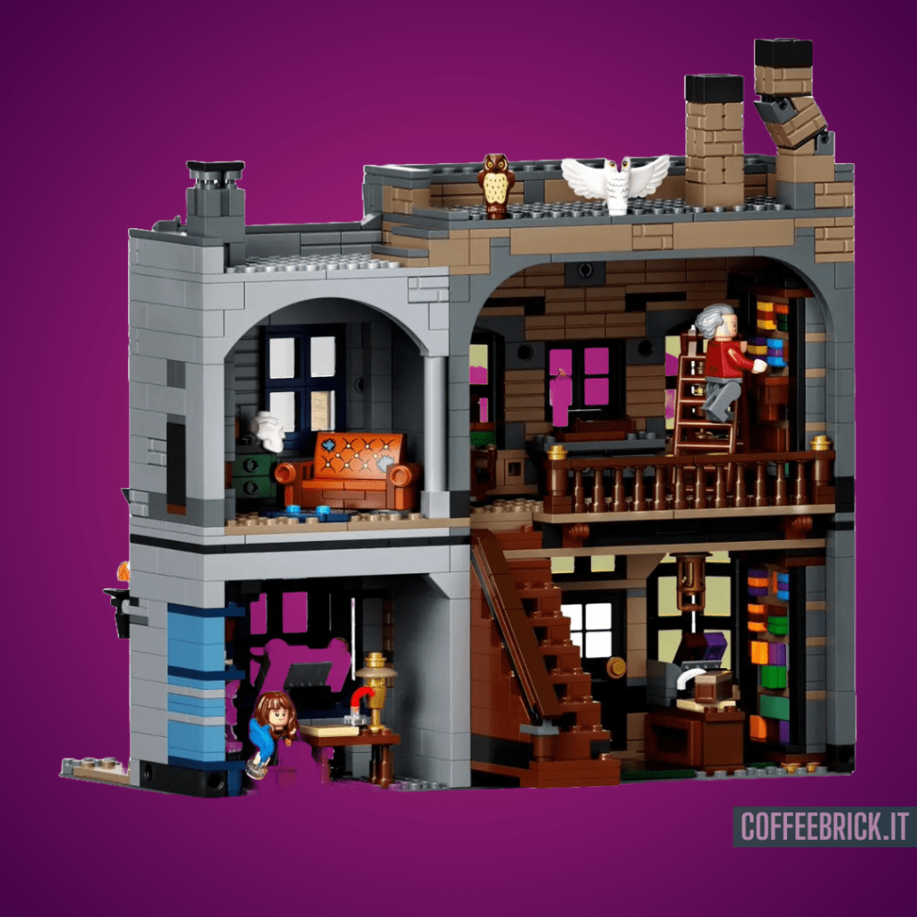 Explore the Magic of Harry Potter™ with the Wonderful Diagon Alley™ 75978 LEGO® Set of 5544 Pieces - CoffeeBrick.it