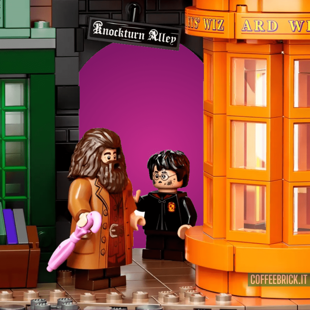 Explora la Magia de Harry Potter™ con el Maravilloso Set de Callejón Diagon 75978 LEGO® de 5544 Piezas - CoffeeBrick.it