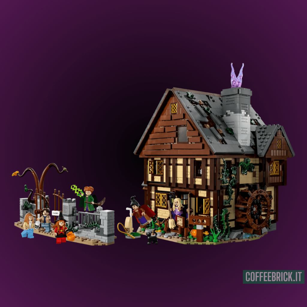 Magische Erfahrung: Das Hexenhaus der Sanderson-Schwestern 21341 LEGO® von Disney Hocus Pocus - CoffeeBrick.it