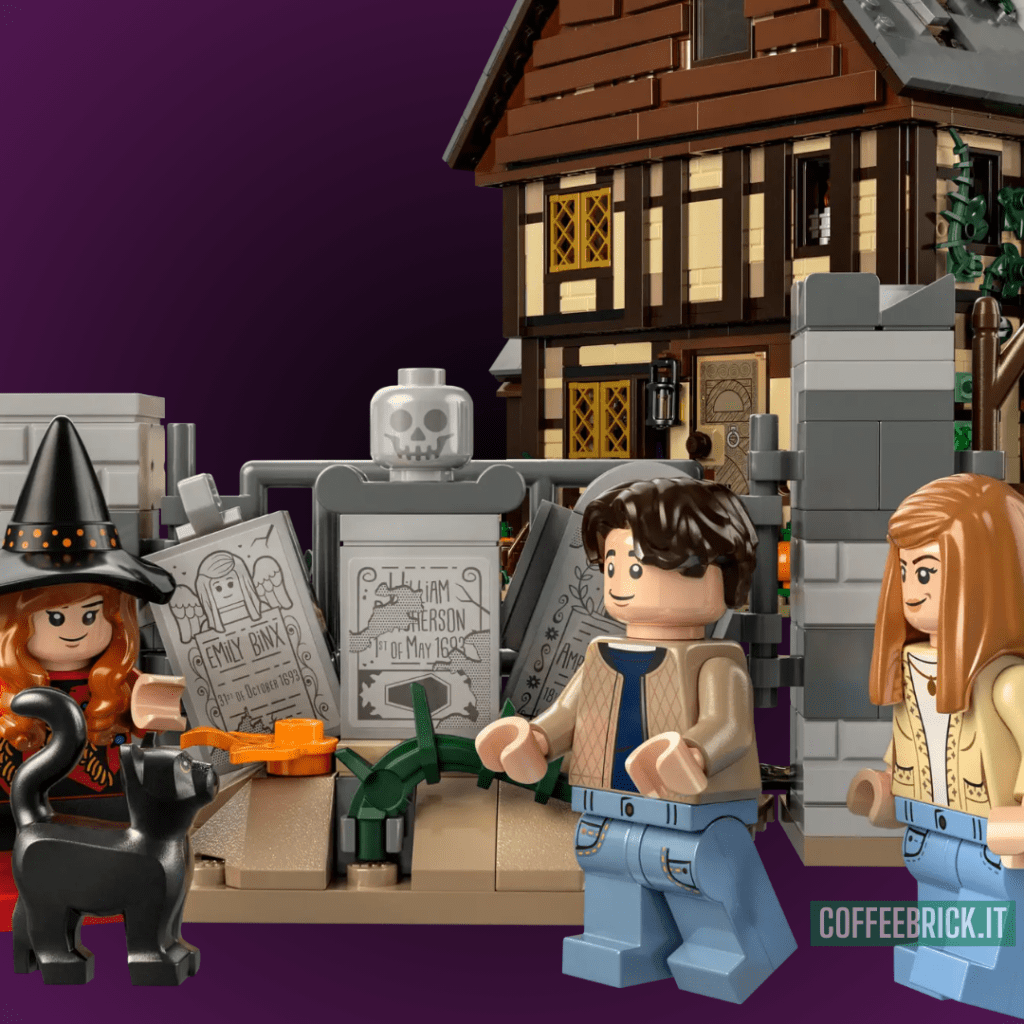 Esperienza Magica: La meraviglia del Cottage delle sorelle Sanderson 21341 LEGO® da Disney Hocus Pocus - CoffeeBrick.it