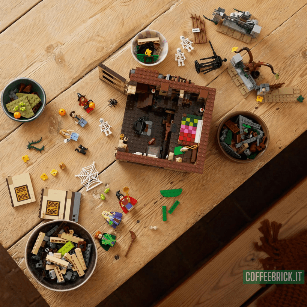 Expérience magique : La merveille du Le manoir des sœurs Sanderson 21341 LEGO® de Disney Hocus Pocus - CoffeeBrick.it