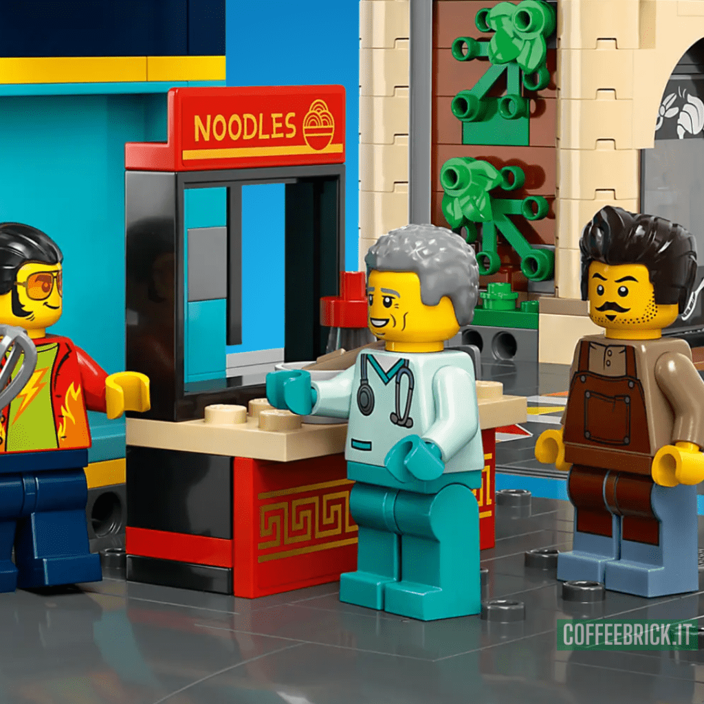 EsploExplore a 3D World with the Downtown 60380 LEGO® Set: A Multi-Functional Building Adventure! - CoffeeBrick.it