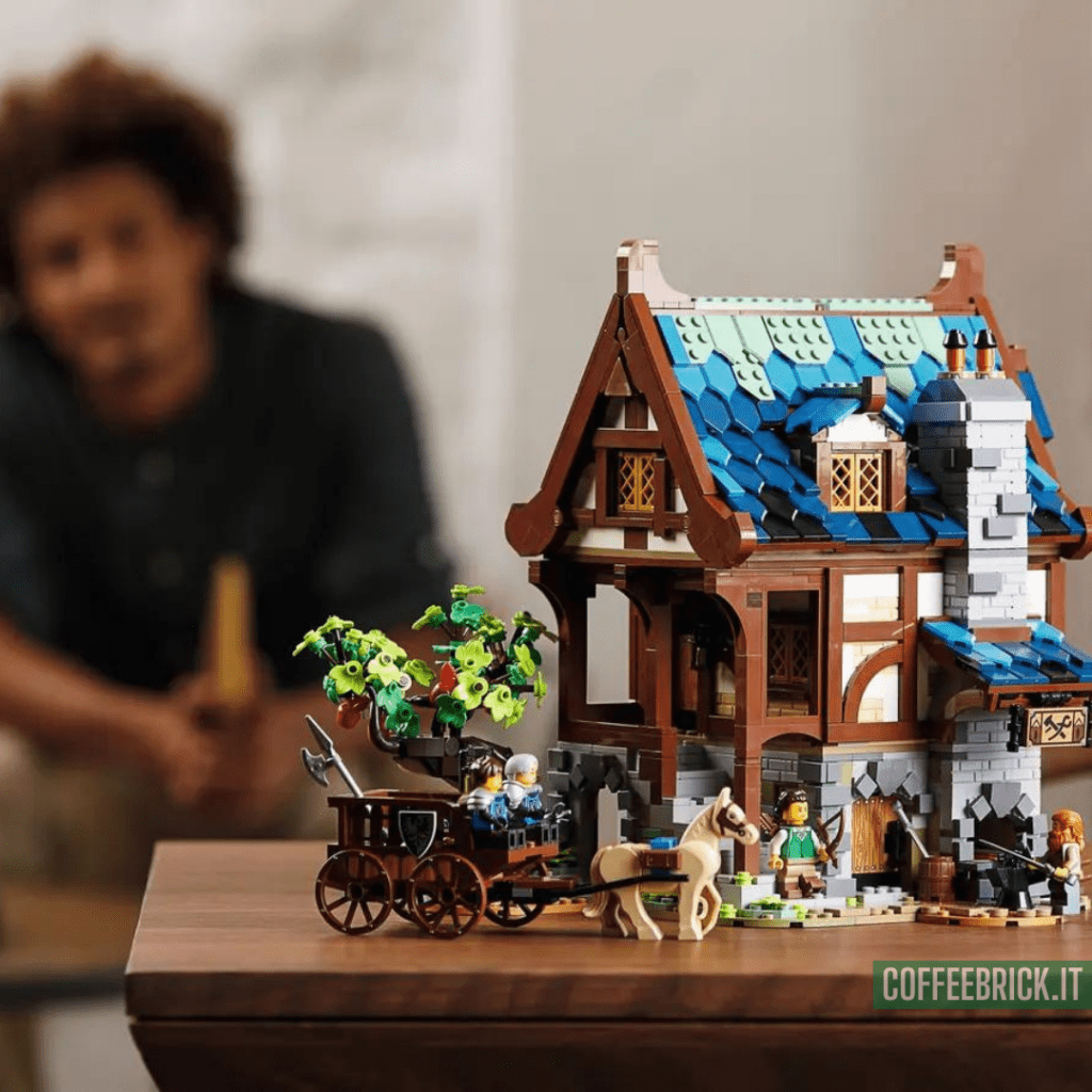 Explora el pasado con el maravilloso set de exposición del Herrería Medieval 21325 LEGO® Ideas - CoffeeBrick.it