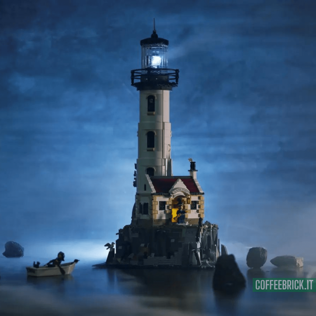 Explorez la magie des phares et de la mer avec le fantastique ensemble de Le phare motorisé 21335 LEGO® - CoffeeBrick.it