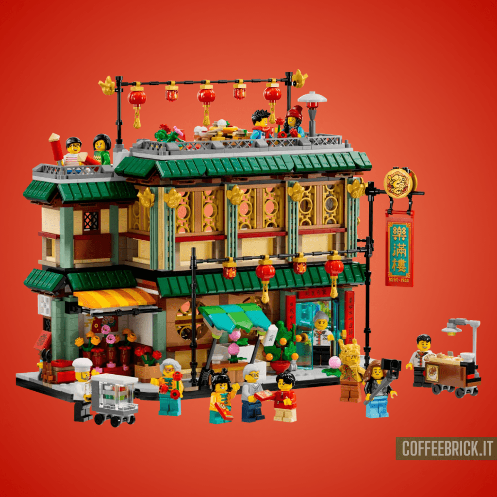 Celebración Familiar 80113 LEGO® ¡Una Experiencia de Construcción y Juego Tradicional China! - CoffeeBrick.it