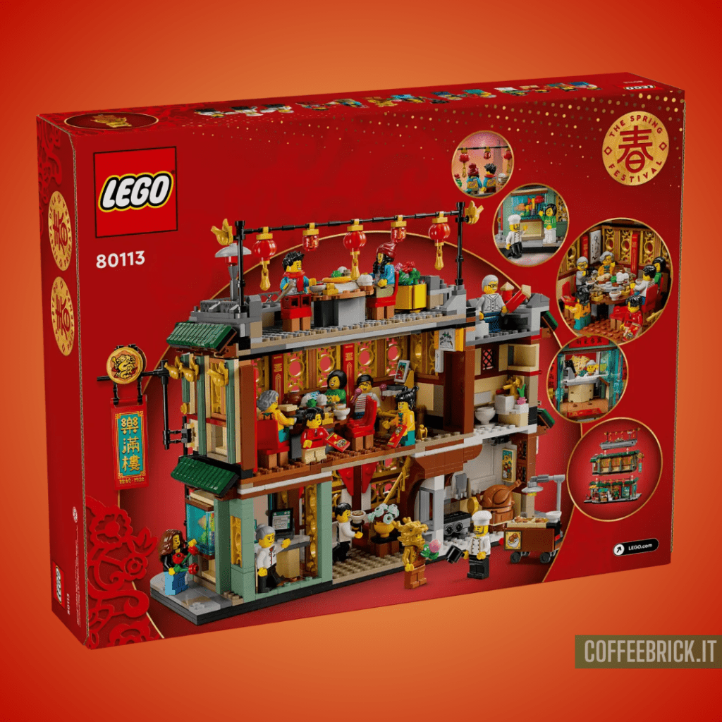 Family Reunion Celebration 80113 LEGO® - A Traditional Chinese Building and Playing Experience! - CoffeeBrick.it