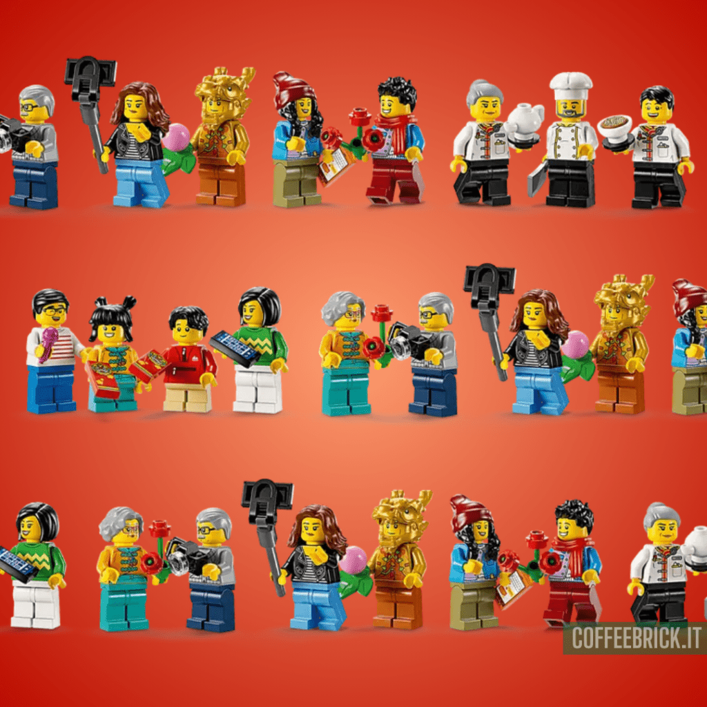 Festa del ritrovo familiare 80113 LEGO® - Un'Esperienza Tradizionale Cinese da Costruire e Giocare! - CoffeeBrick.it