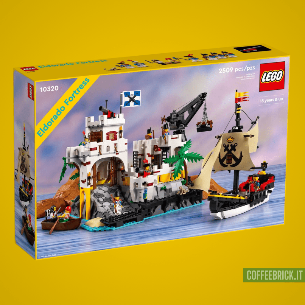 Erkunde die fantastische Welt der Piraten mit dem brandneuen Eldorado-Festung 10320 LEGO® Set - CoffeeBrick.it