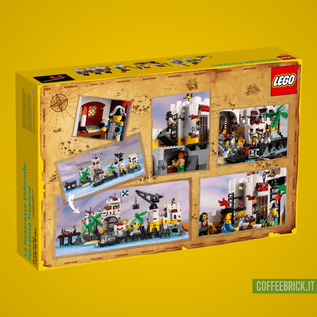 Explore the Fantastic World of Pirates with the Brand-New LEGO® Eldorado Fortress 10320 Set - CoffeeBrick.it