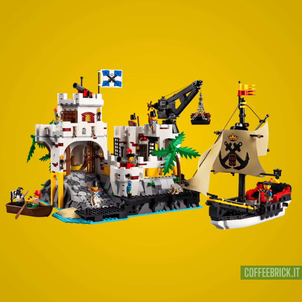 Explorez le Monde Fantastique des Pirates avec le Tout Nouveau Set du La forteresse de l’Eldorado 10320 LEGO® - CoffeeBrick.it