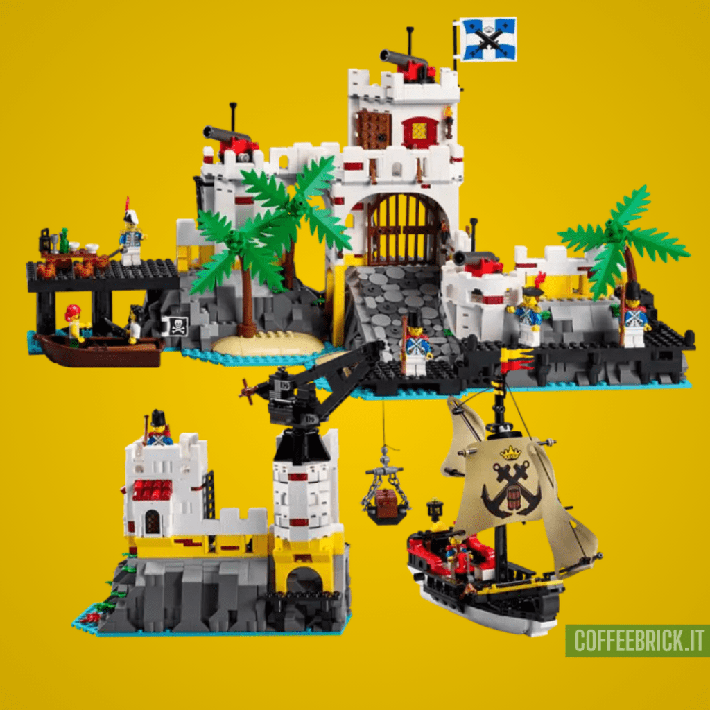 Explora el Fantástico Mundo de los Piratas con el Nuevo Set de la Fortaleza Eldorado 10320 LEGO® - CoffeeBrick.it