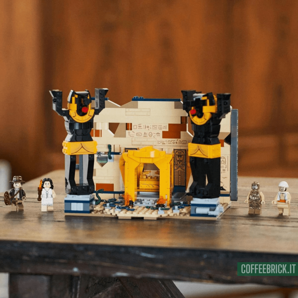 Explorez les Fantastiques Aventures d'Indiana Jones™ avec le Set L’évasion du tombeau perdu 77013 LEGO® - CoffeeBrick.it