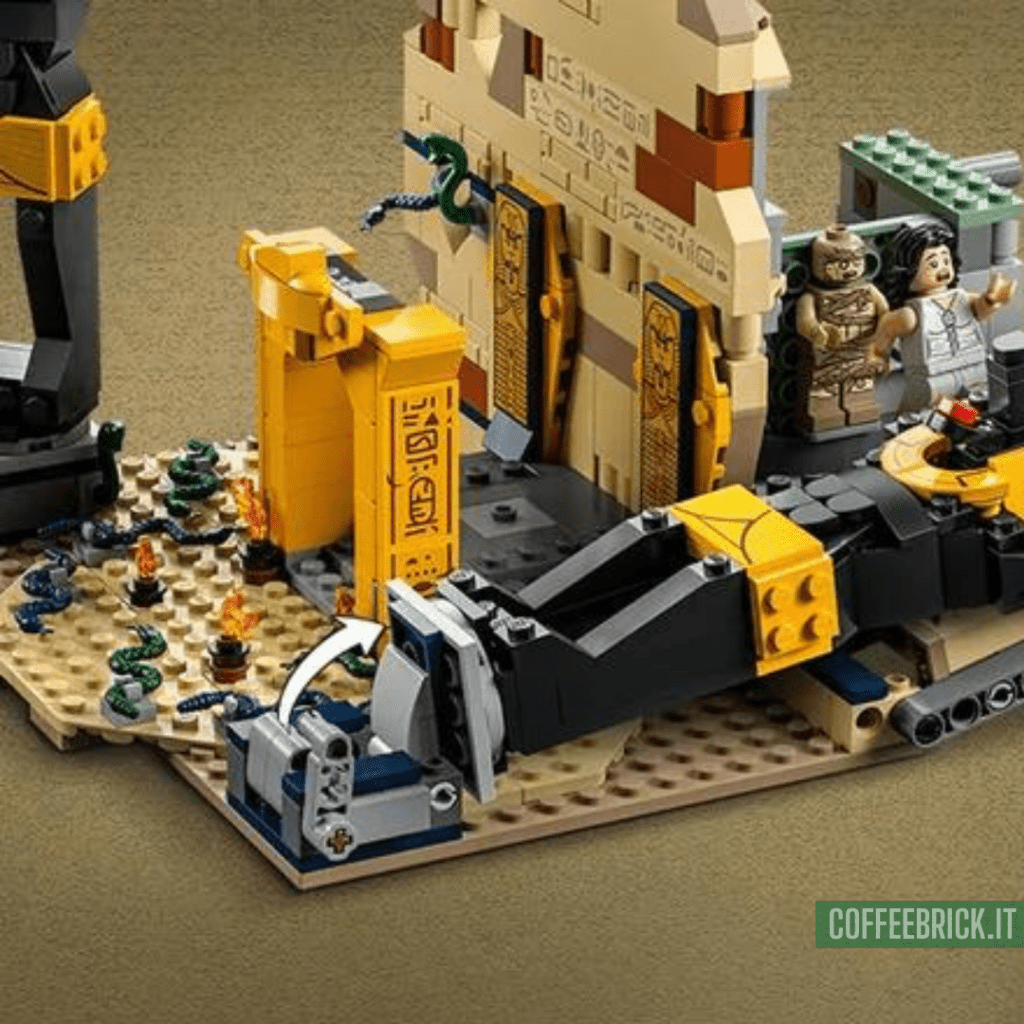 Entdecken Sie die fantastischen Abenteuer von Indiana Jones™ mit dem Flucht aus dem Grabmal 77013 LEGO® - CoffeeBrick.it
