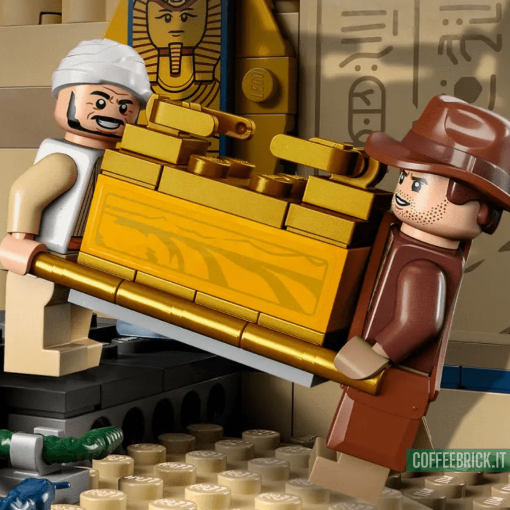 Explorez les Fantastiques Aventures d'Indiana Jones™ avec le Set L’évasion du tombeau perdu 77013 LEGO® - CoffeeBrick.it