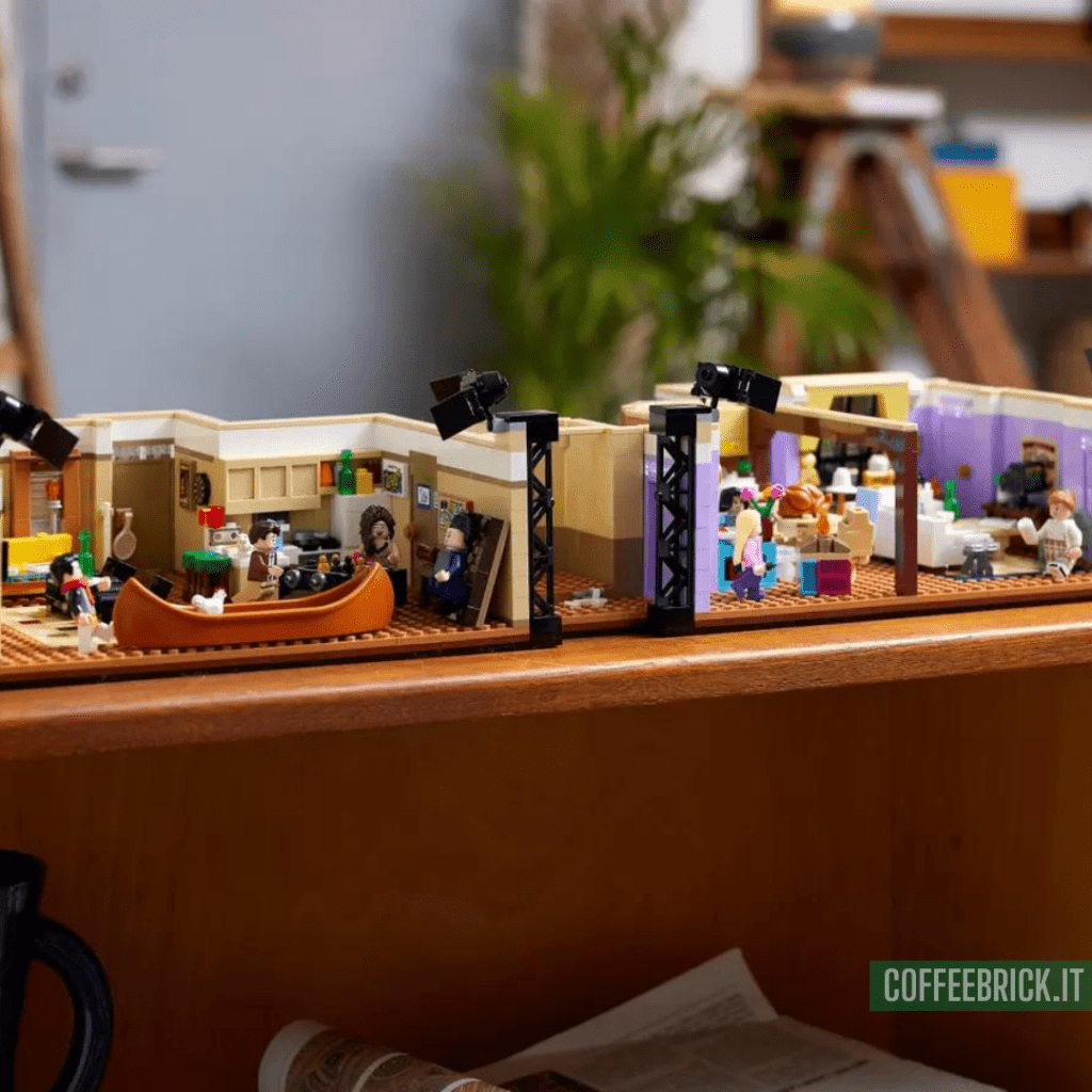 Revive las historias de Friends con el set Los Apartamentos de Friends 10292 LEGO® - 2048 piezas - CoffeeBrick.it