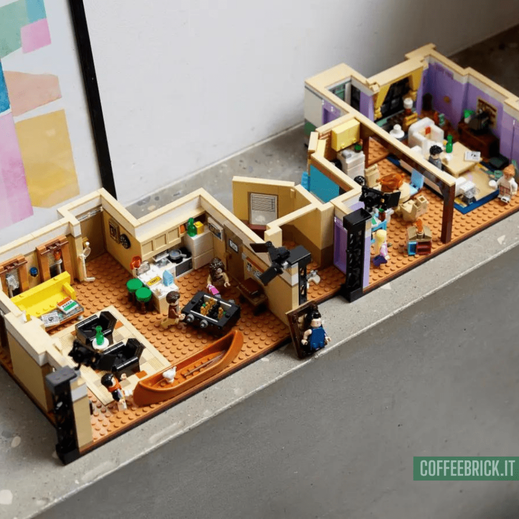 Relive the Stories of Friends with The Friends Apartments 10292 LEGO® - 2048 Pieces - CoffeeBrick.it
