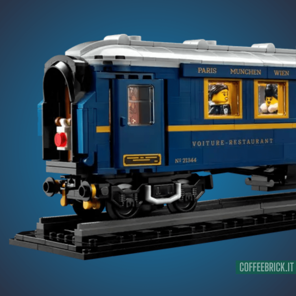 Explora el encanto del pasado con el set Tren Orient Express 21344 LEGO® con 2540 piezas - CoffeeBrick.it