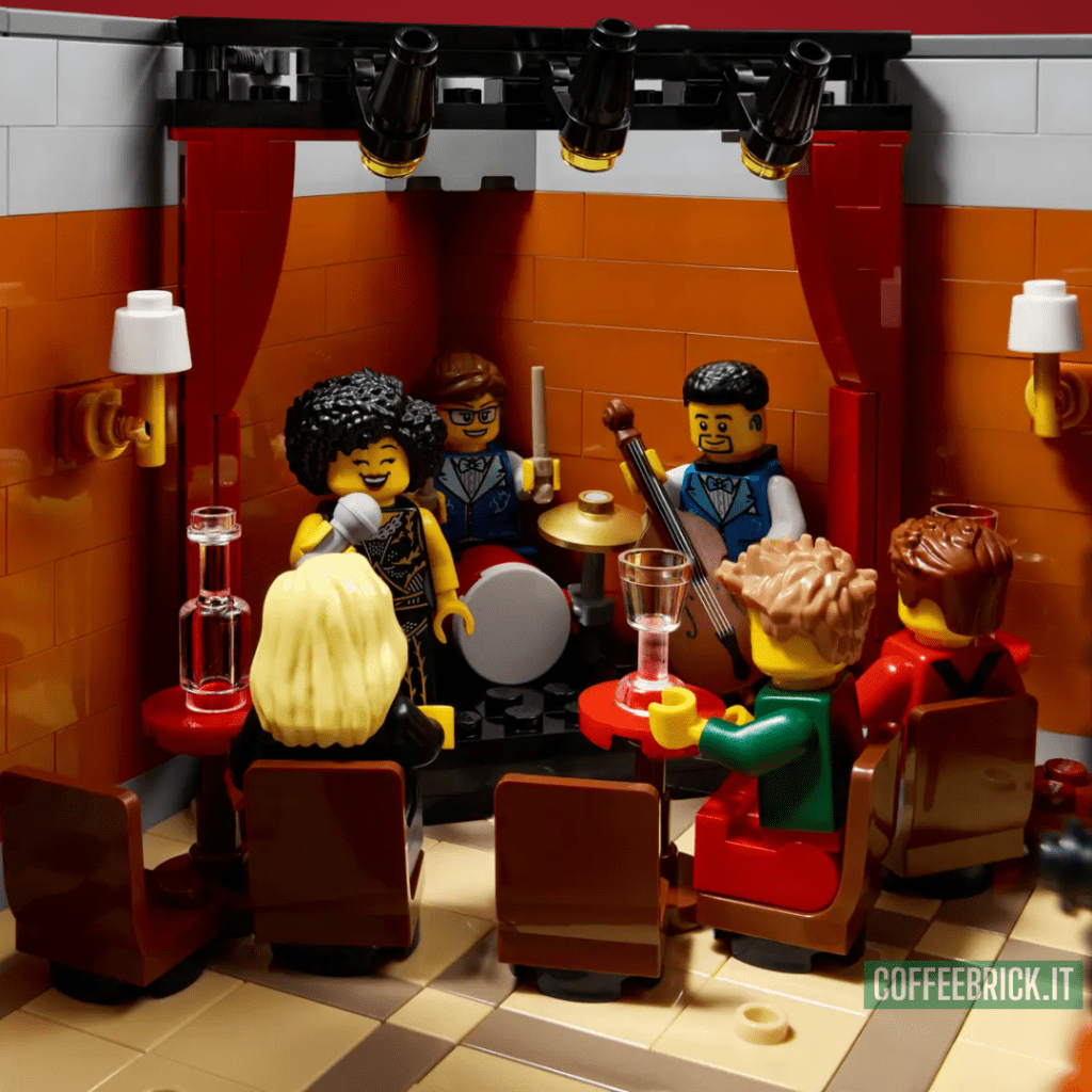 Le club de jazz 10312 LEGO® : Une Expérience Musicale, Architecturale et Créative Fantastique et Spectaculaire - CoffeeBrick.it