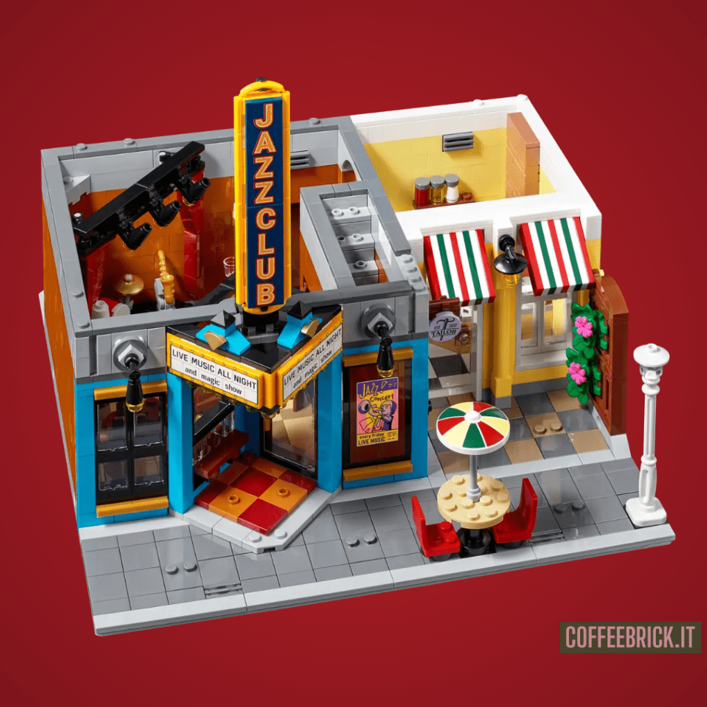 Jazz Club 10312 LEGO®: A Fantastic and Spectacular Experience of Music, Architecture, and Creativity - CoffeeBrick.it