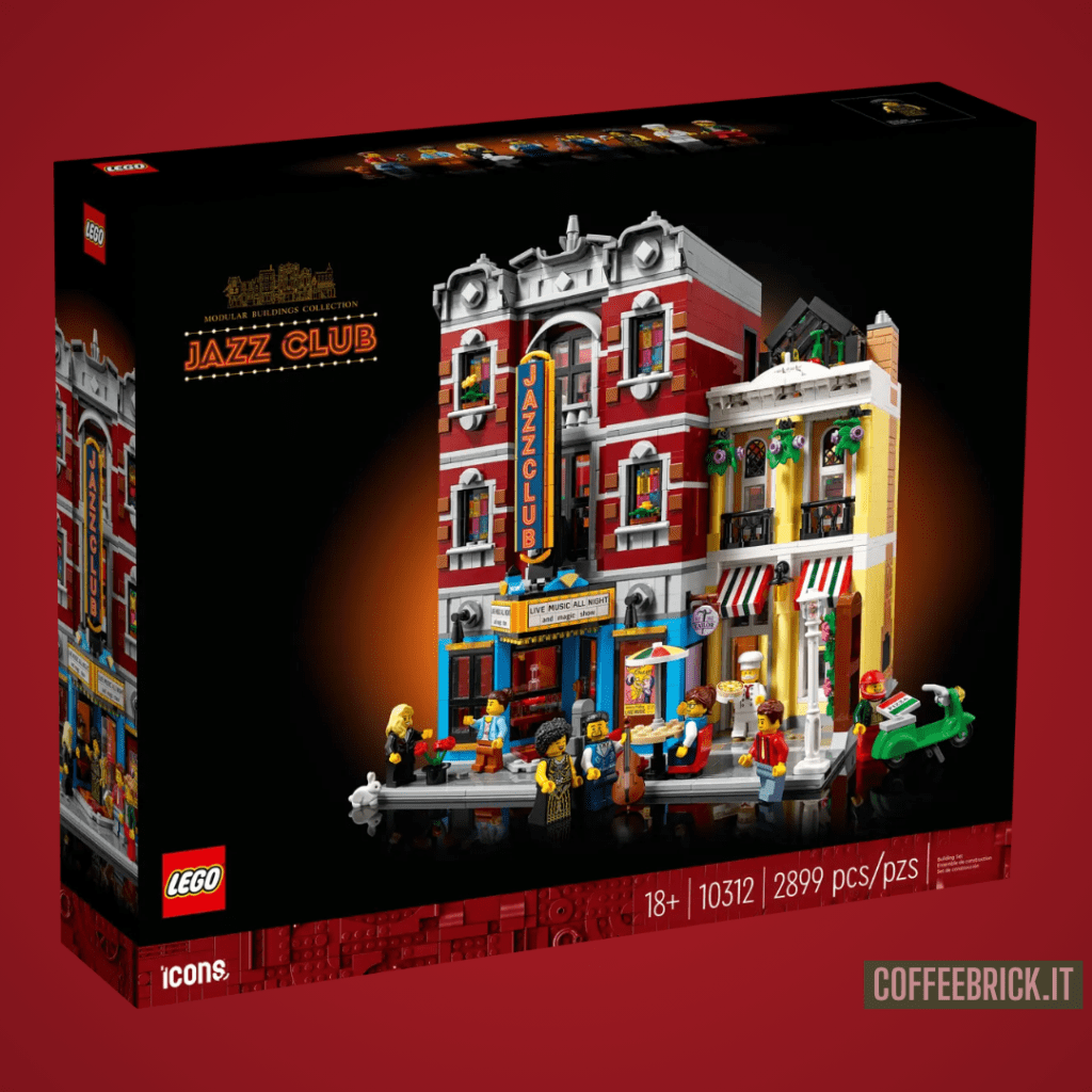 Jazz Club 10312 LEGO®: A Fantastic and Spectacular Experience of Music, Architecture, and Creativity - CoffeeBrick.it
