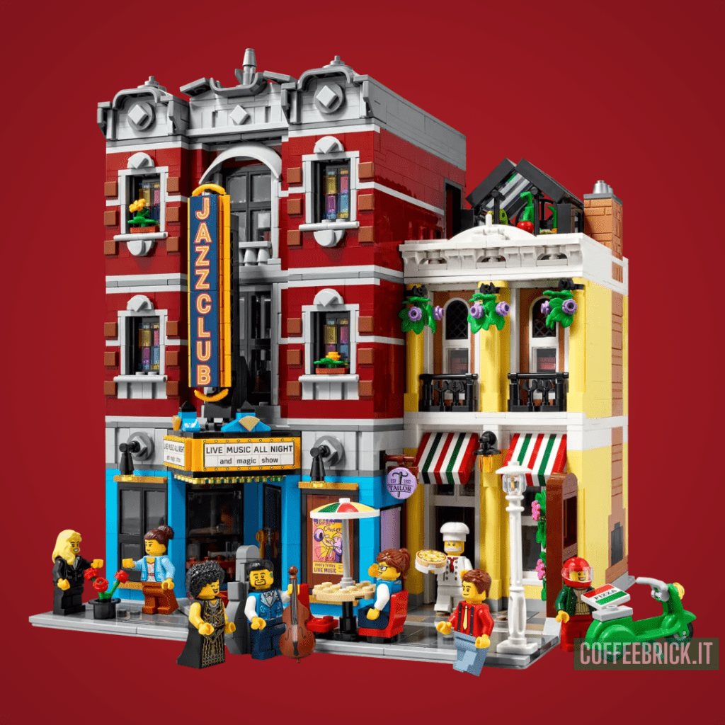 Club de Jazz 10312 LEGO®: Una Experiencia de Música, Arquitectura y Creatividad Fantástica y Espectacular - CoffeeBrick.it