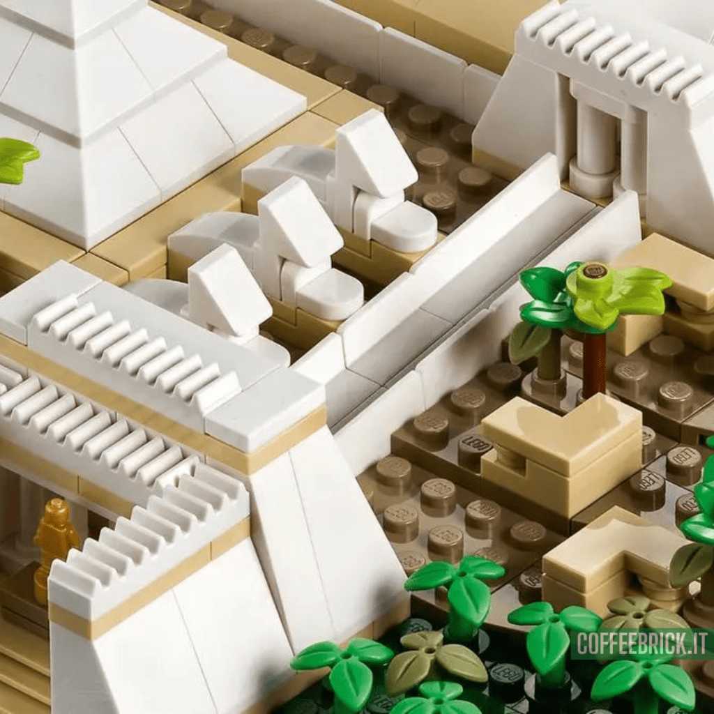 Erleben Sie die Antike mit dem LEGO® Architecture Set Cheops-Pyramide 21058 LEGO®: Eines der Sieben Weltwunder der Antike - CoffeeBrick.it