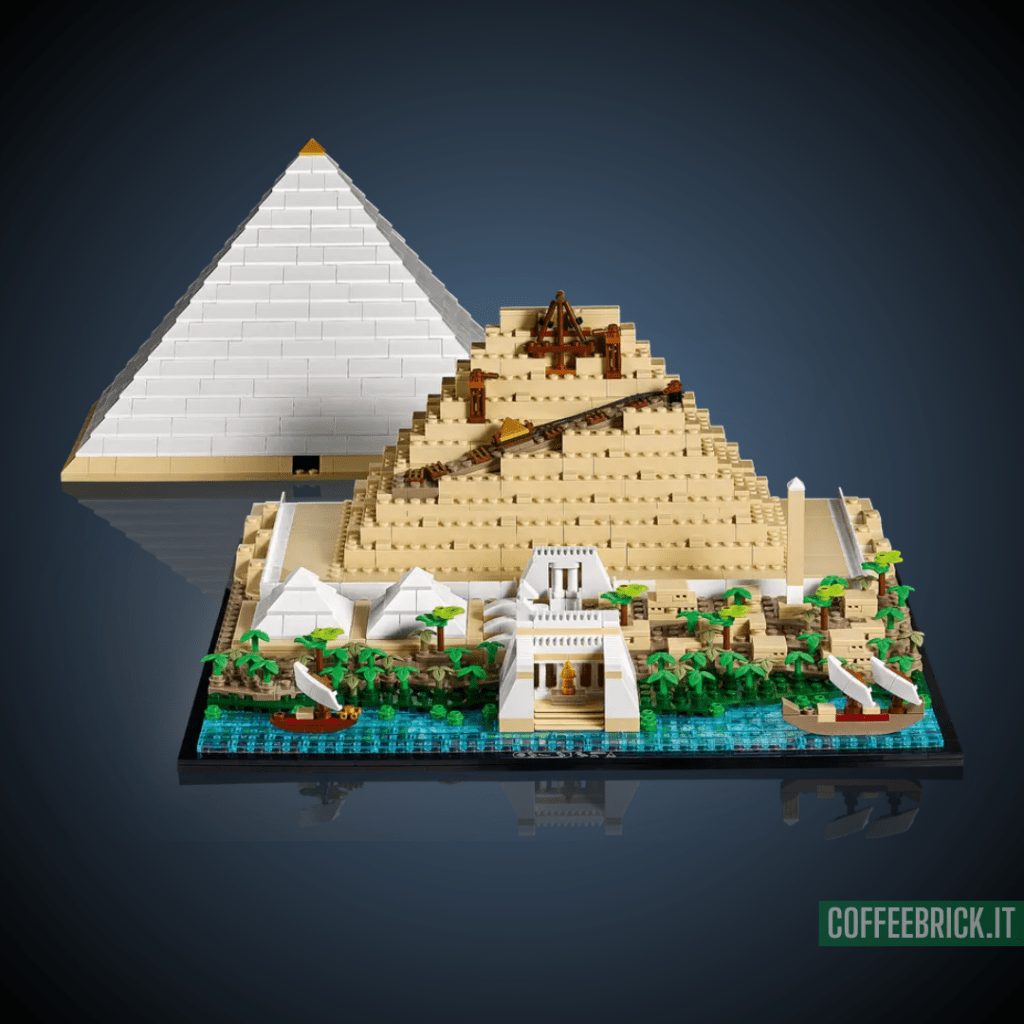 Relive Antiquity with the Great Pyramid of Giza 21058 LEGO® Set: One of the Seven Wonders of the Ancient World - CoffeeBrick.it