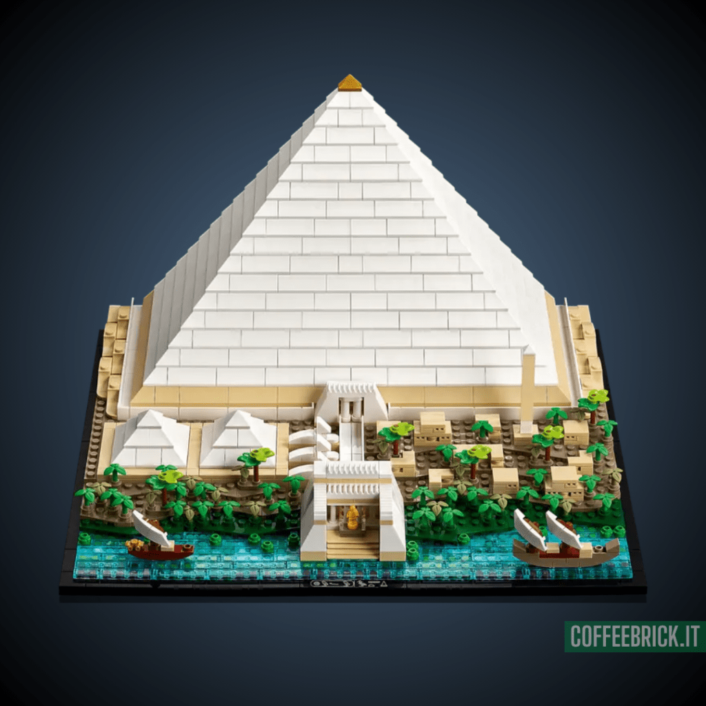 Erleben Sie die Antike mit dem LEGO® Architecture Set Cheops-Pyramide 21058 LEGO®: Eines der Sieben Weltwunder der Antike - CoffeeBrick.it