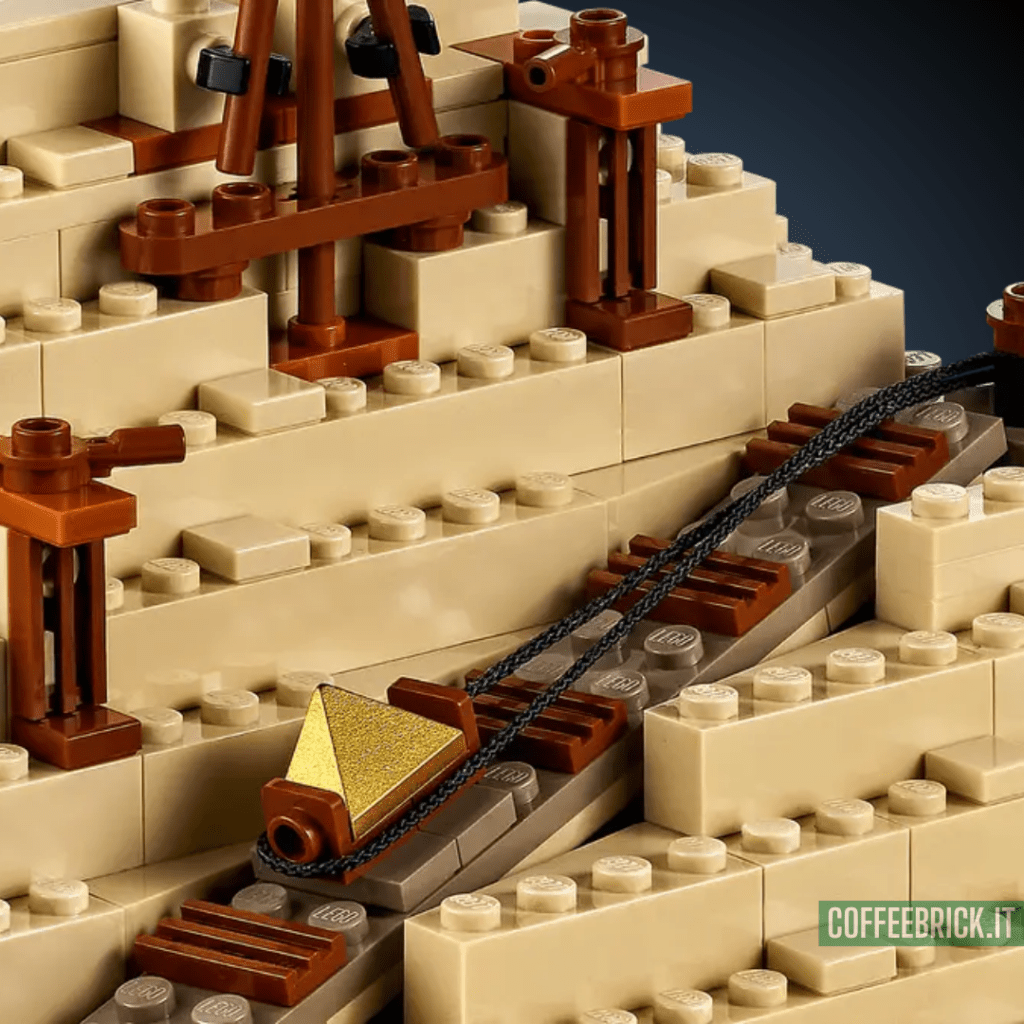 Revivez l'Antiquité avec le set de La grande pyramide de Gizeh 21058 LEGO® : l'une des Sept Merveilles du monde antique - CoffeeBrick.it