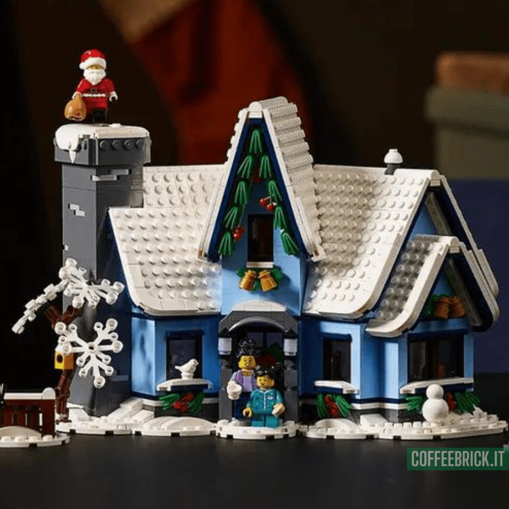 La Magie de Noël : Recréez l'atmosphère de Noël avec le set La visite du Père Noël 10293 LEGO® - CoffeeBrick.it