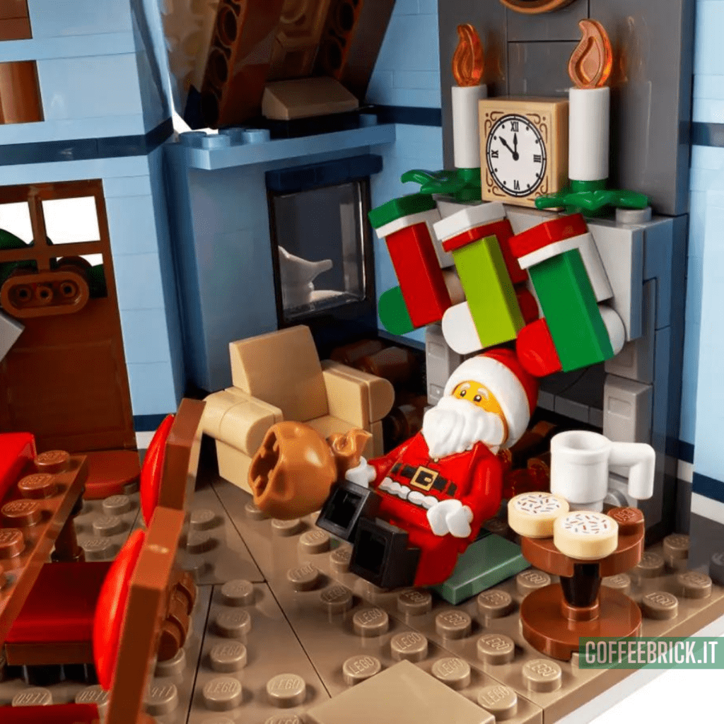 Die Magie von Weihnachten: Erwecke die weihnachtliche Atmosphäre mit dem LEGO® Set Besuch des Weihnachtsmanns 10293 LEGO® - CoffeeBrick.it